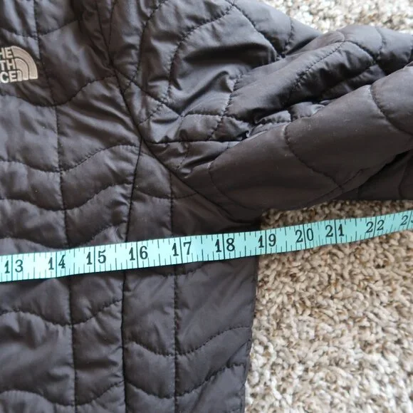 The North Face Jacket Women's Small S Bombay Quilted Mid Layer Puffer Black - Picture 6 of 7